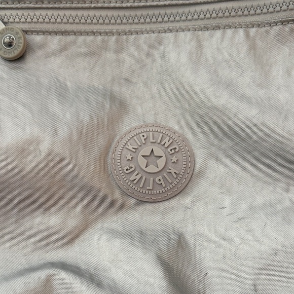 Kipling Metallic Silver Backpack - Picture 15 of 16